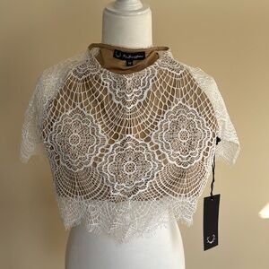 New with tags for love and lemons crop top